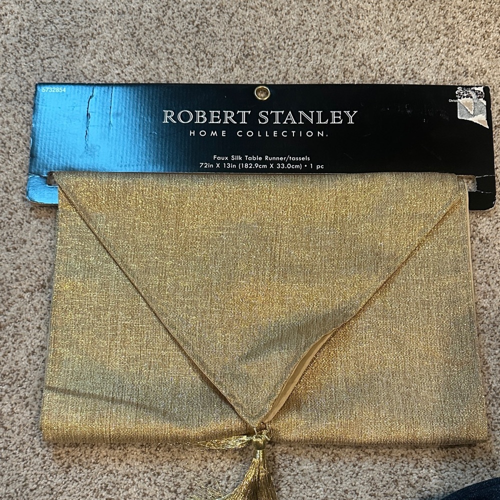 Gold Table Runner